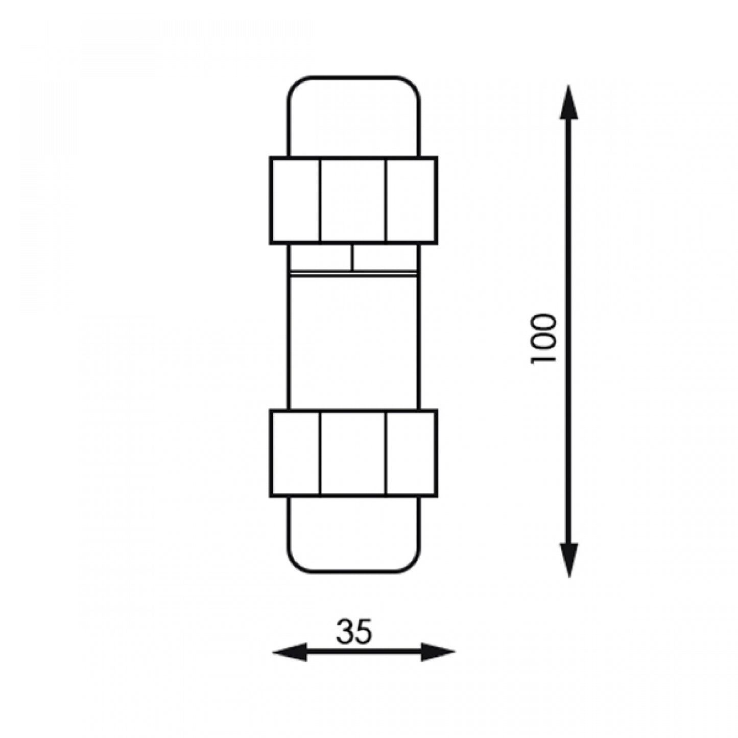 Conector estanco IP68 (pack)