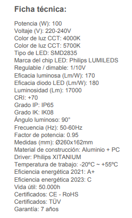 Campana profesional driver Philips