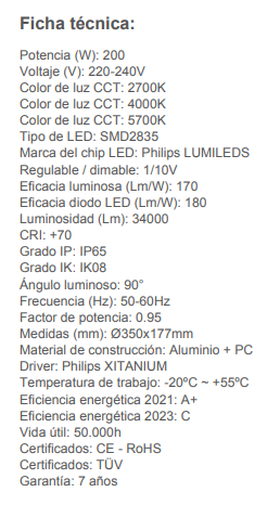 Campana profesional driver Philips