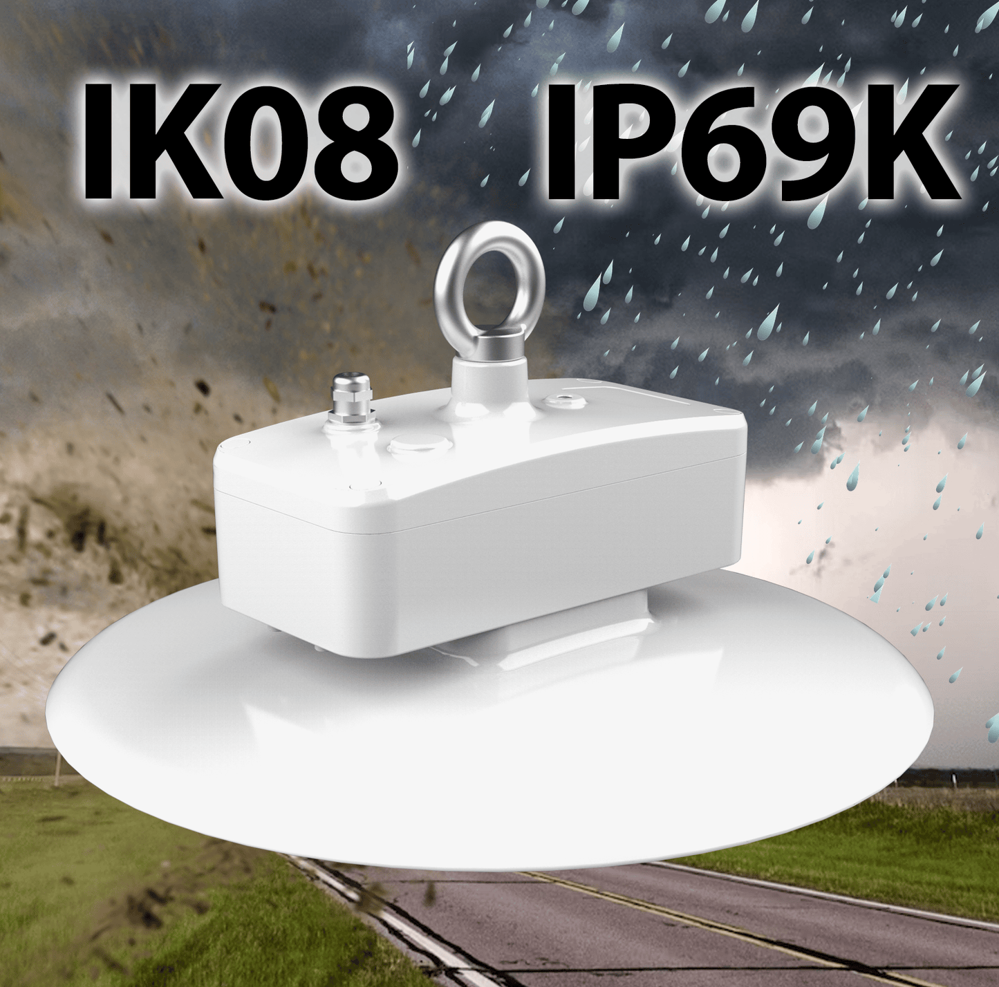 Campana led alimentación 150w IP69K