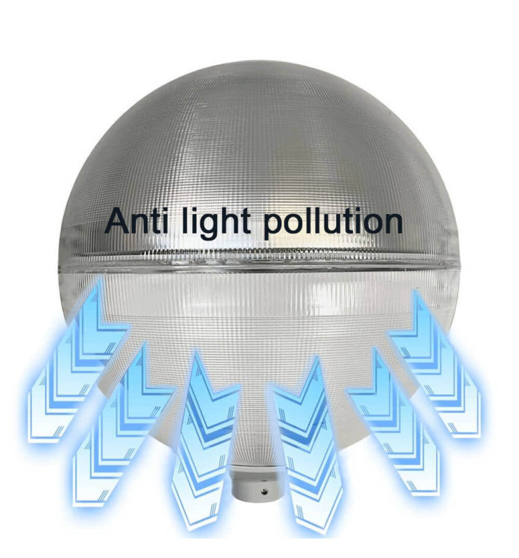 Farola globo anti-contaminación lumínica