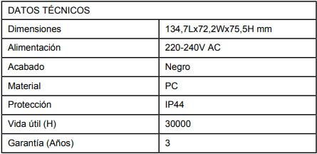 Detector sensor movimiento profesional PIR