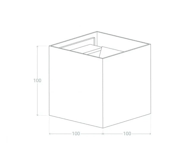 Aplique exterior up/down