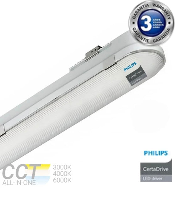 Pantalla estanca Philips 55w CCT