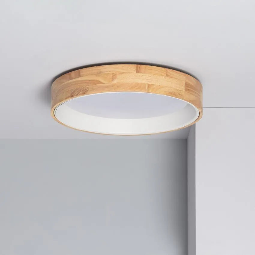 Plafón techo madera 30w grande