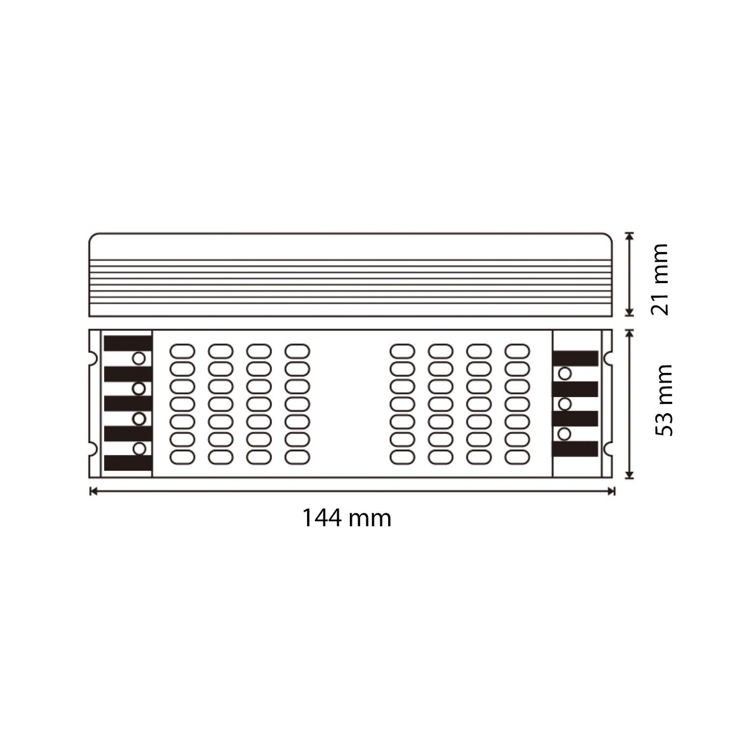 Alimentador 24v slim