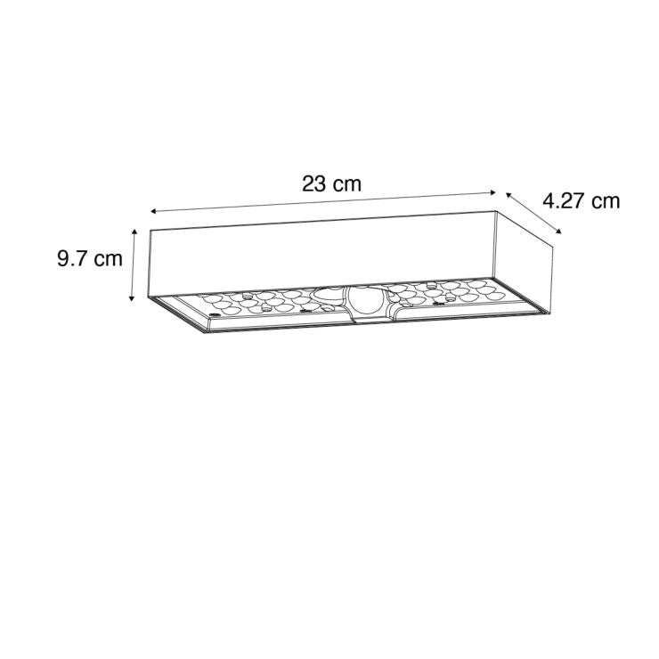 Aplique de pared Solar LED con una potencia de 6W y una luminosidad de 800 lúmenes, con temperaturas de color de 3000K y 4000K. Equipado con un chip LED SMD2835 y una batería integrada de 11.1 w/h, además de un panel solar monocristalino de 2,8W. Fabricado en ABS + PC, este aplique cuenta con una óptica luminosa de 120º y una clasificación IP65, ideal para uso exterior. Incluye sensor PIR crepuscular y de movimiento. Batería integrada de 11.1 w/h. Clasificación IP65