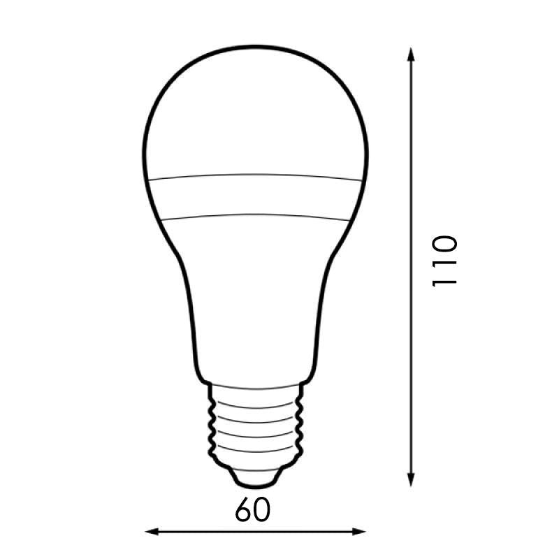Bombilla std A60 7/9w (pack)