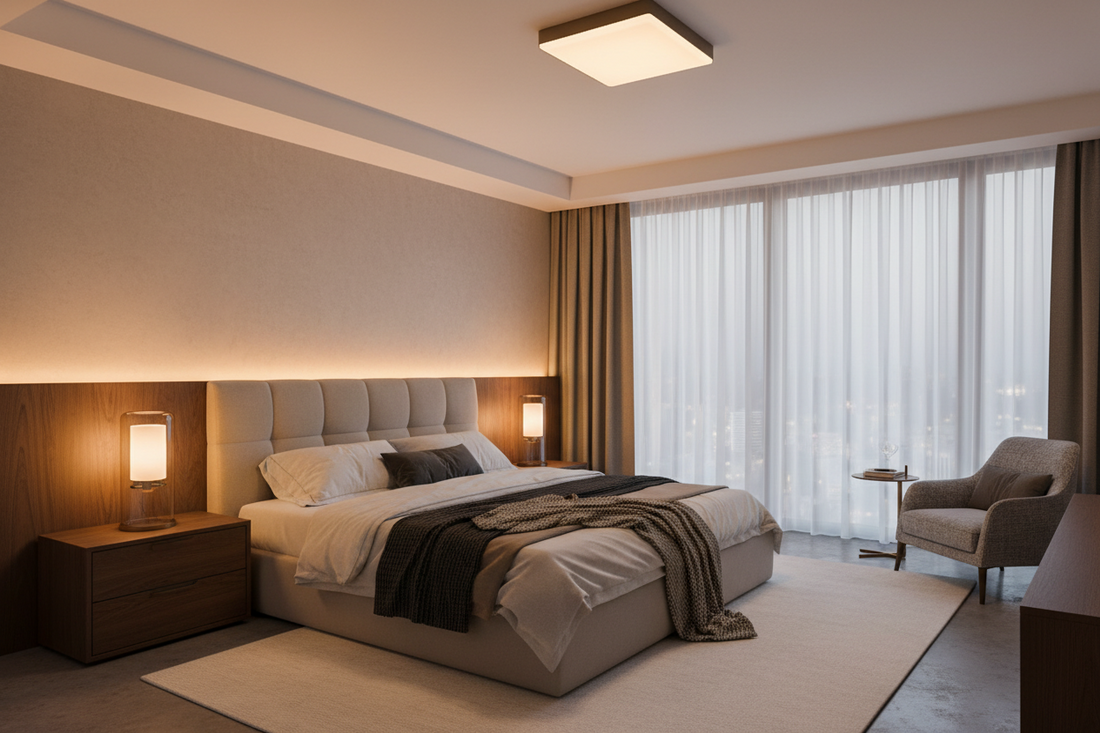Las mejores lámparas LED para dormitorio moderno: iluminación cálida y relajante