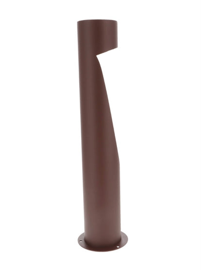 Baliza exterior modern en corten o negro
