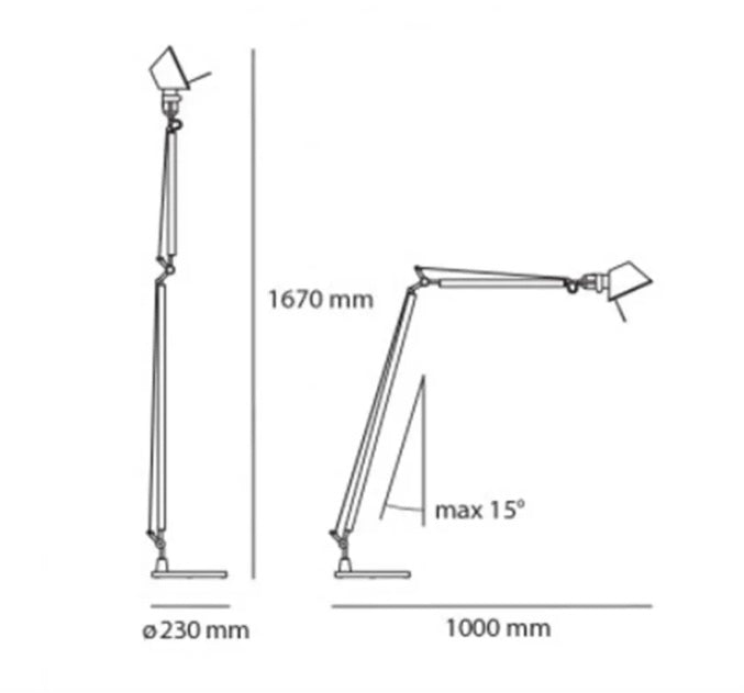 Tolomeo Floor floor lamp