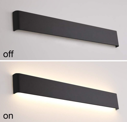 Aplique pared lineal doble luz 19w