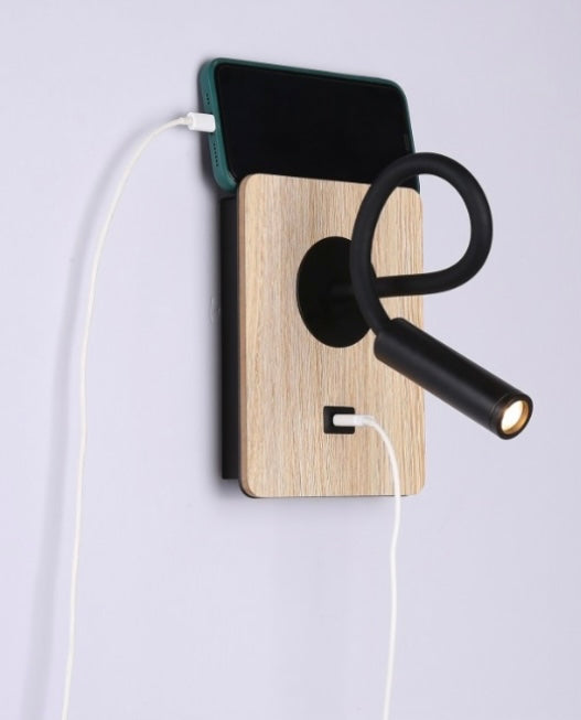 Aplique lectura con USB