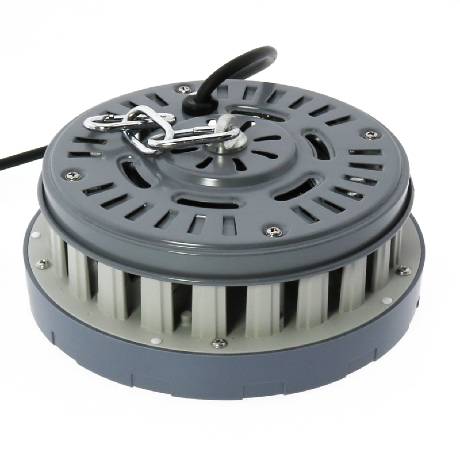 Campana led industrial con o sin reflector que ofrece una potente iluminación que es perfecta para instalaciones industriales, almacenes, talleres, garajes, bibliotecas, oficinas altas y más. Diseño elegante con un  acabado clásico que combina perfectamente con cualquier entorno industrial o comercial.  