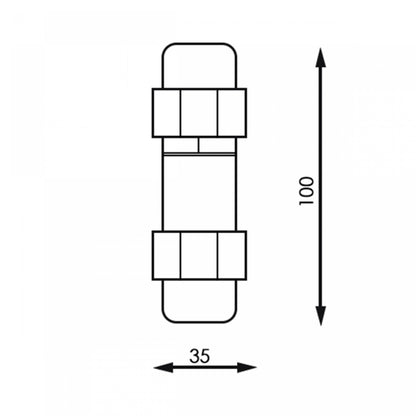 Conector estanco IP68 (pack)