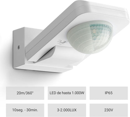 Detector exterior 20mts IP65