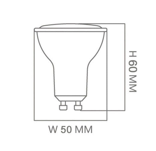 Bombilla led gu10 (pack)