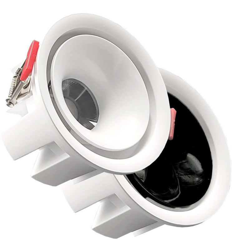 Focal LED Encastrable 18W-24W | 130lm/W | 4CCT | CRI92 | UGR11 | Angle 24°