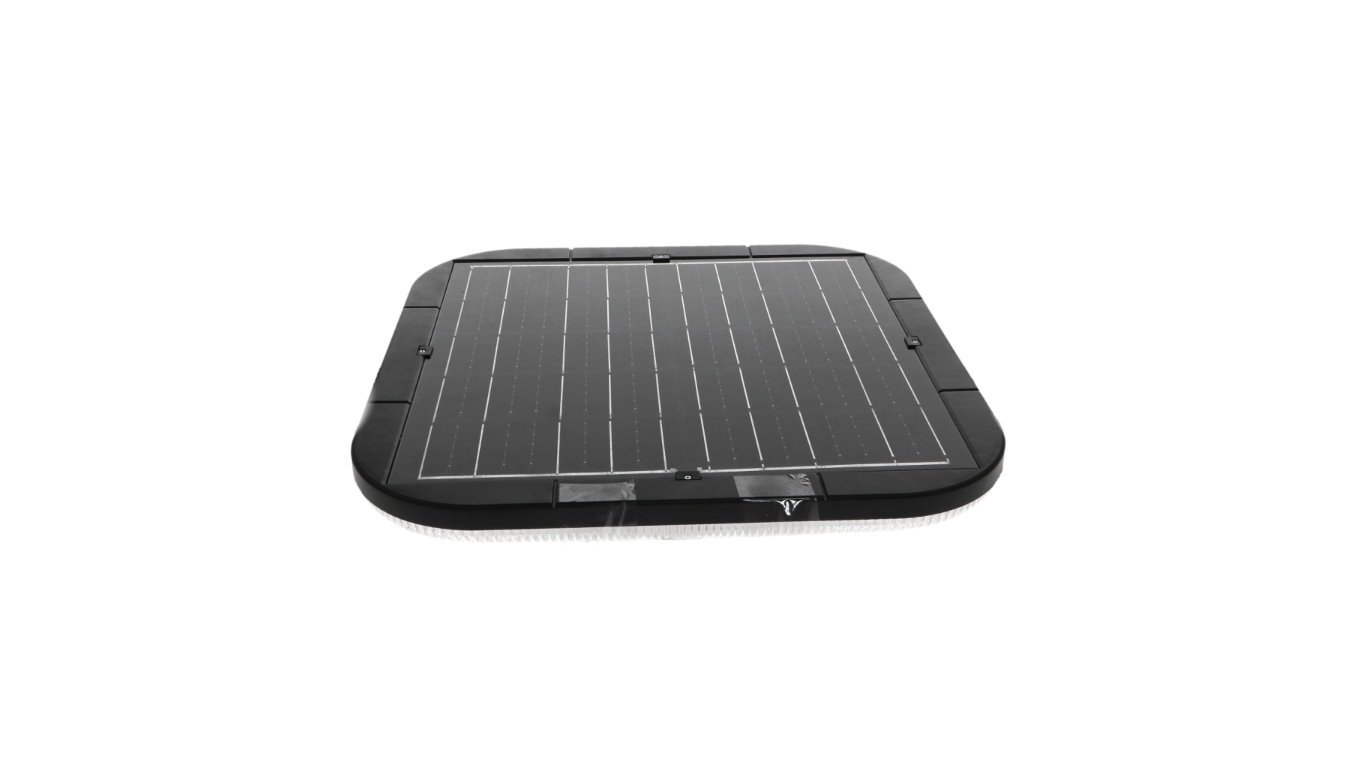 Farola Solar LED 25W CCT | Sensor Movimiento y Crepuscular | IP54 | 3800 lm
