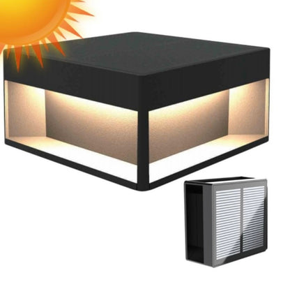 Sobremuro solar led 20x20cm