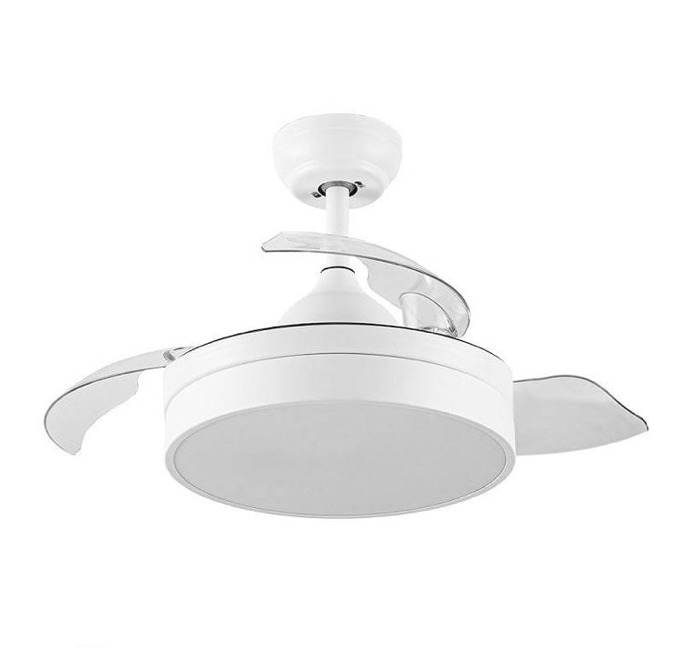 Ventilador techo circular con luz