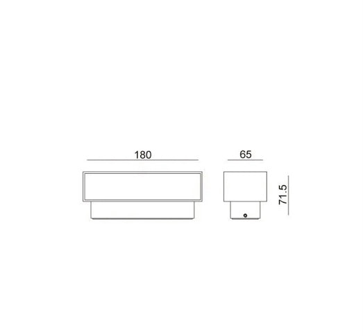 Aplique exterior up/down