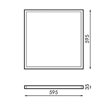 Panel led "eco" 60x60cm 40w (pack)