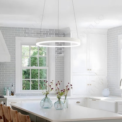 Lámpara colgante led circular CCT regulable