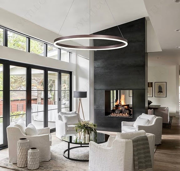 Lámpara colgante led circular CCT regulable