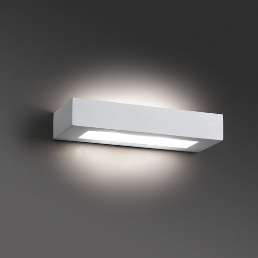 Aplique pared yeso doble luz