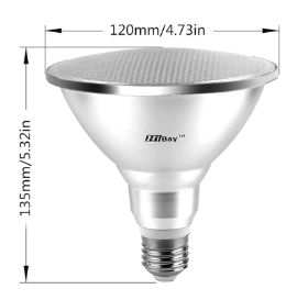 Bombilla LED PAR38 15W E27 1300lm estanca IP65