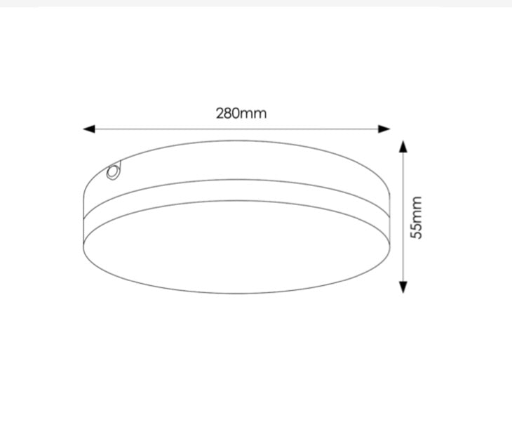 Plafón LED circular con una potencia variable de 12-15-18-24w. Este plafón se adapta a diversas necesidades de iluminación en espacios interiores y exteriores. Utiliza una fuente lumínica SMD LED, que proporciona una luminosidad ajustable de 2400-1800-1500-1200 lúmenes. Fabricado en policarbonato (PC) blanco, que lo hace estéticamente agradable y resistente a la vez. La protección IP65 garantiza que el plafón sea resistente al polvo y a la humedad.