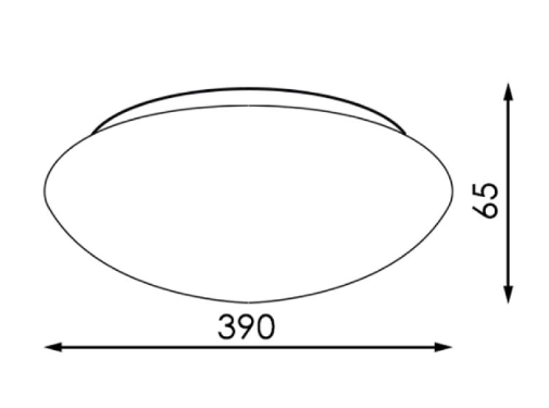 Plafón de techo o pared circular con led 36w. Es una luminaria de alta potencia que proporciona una iluminación intensa y uniforme, con un&nbsp;flujo luminoso de 3.500 lúmenes. Fabricado con materiales de primera calidad como&nbsp;aluminio y policarbonato (PC),