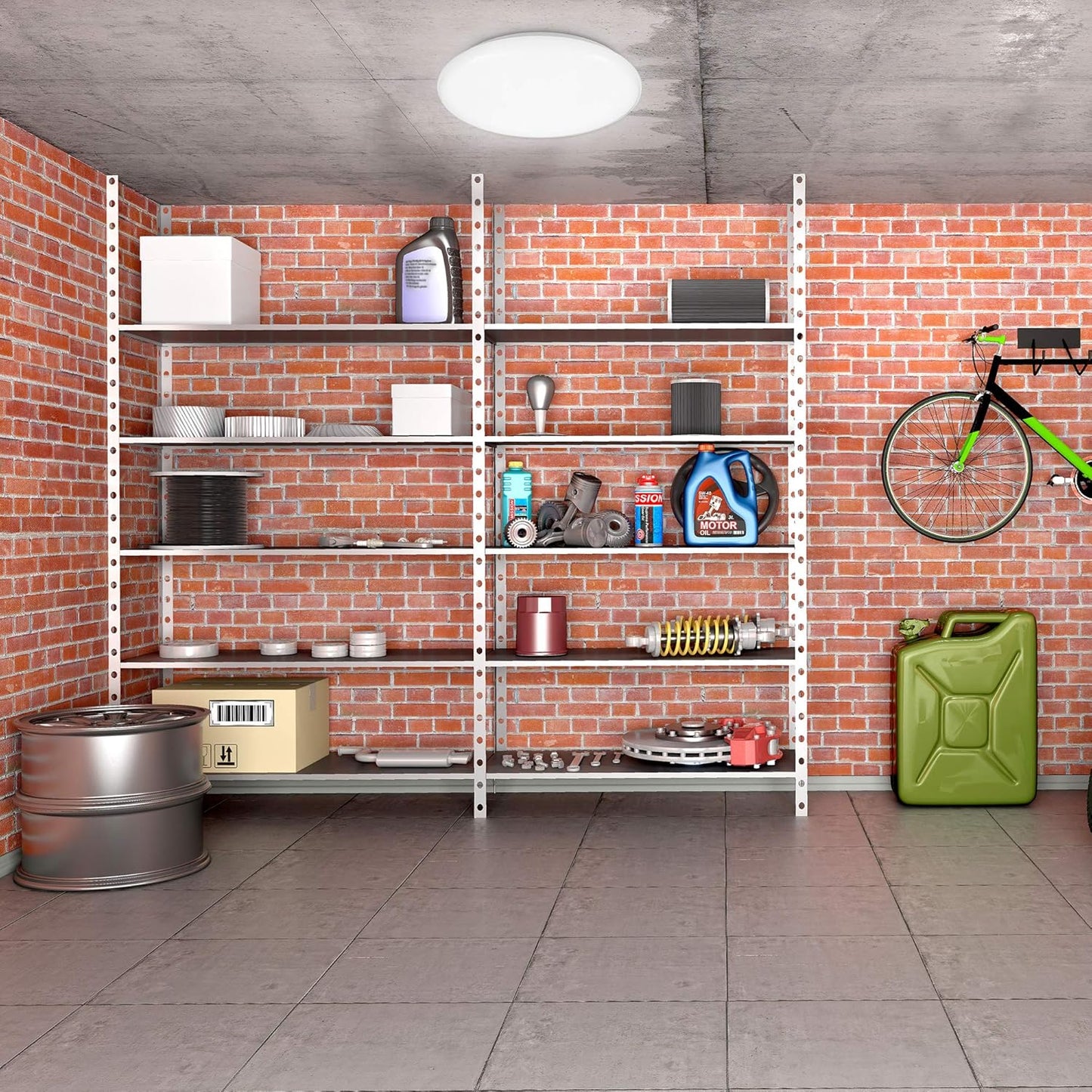 Plafón E27 con detector de Movimiento Radar Ø300 mm es el sistema ideal para ahorrar luz en espacios y circunstancias donde podemos despistarnos y dejar la luz encendida sin necesidad. Podemos ajustar el funcionamiento del plafón como la distancia de detección de 1 a 8 metros o el tiempo de encendido entre 10 segundos y 12 minutos. Cuenta con una velocidad de detección de 0.6-1.5 m/s.