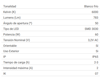 Proyector portátil recargable