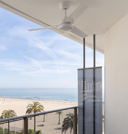 Ventilador sostre exterior amb i sense llum