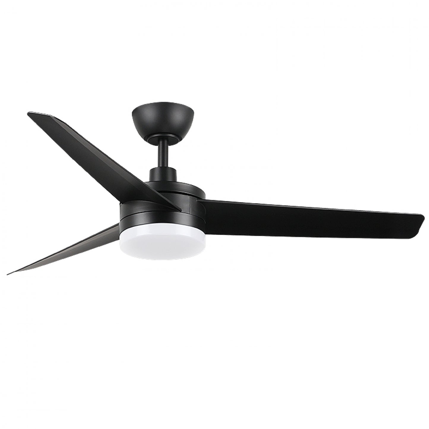 Ceiling fan with black light