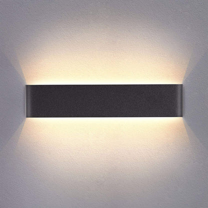 Aplique lineal interior doble luz