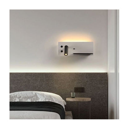 Aplique lectura con cargador USB