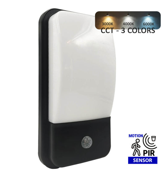 Aplique interior/exterior 20w con sensor