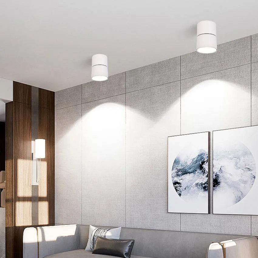 Aplique techo circular led 15w de Aluminio, se puede inclinar hasta 90º para enfocar el haz de luz adecuando la iluminación al ambiente que deseemos crear y puede rotar sobre sí mismo hasta 360º haciéndolo un aplique muy versátil ya que se puede instalar tanto en techo como en pared.