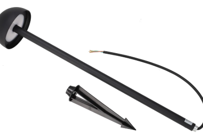 Baliza LED Exterior 60cm 12W 3000K | Jardín IP65 Aluminio Negro