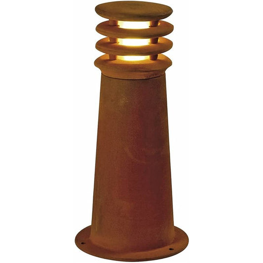 Baliza redonda acero corten