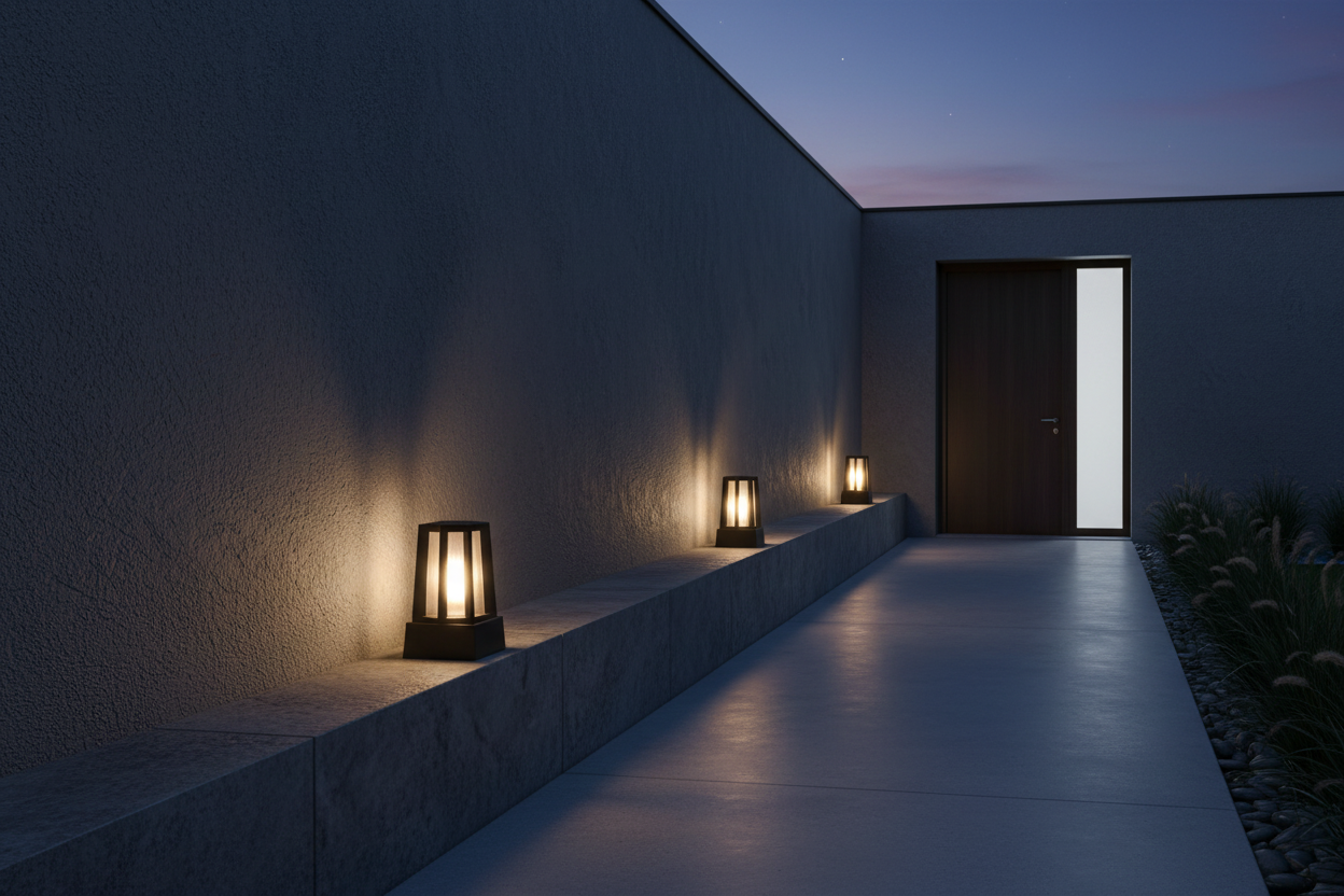 Banner Baliza Exterior Muro