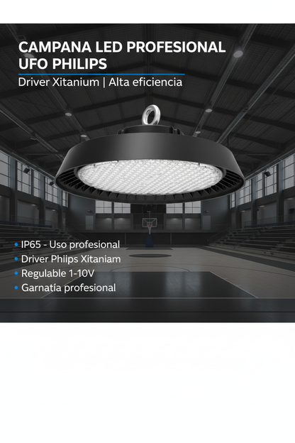 Banner Campana LED Philips - Pabellón sin marca