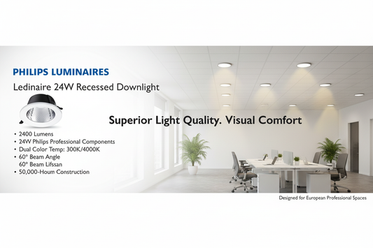 Banner Downlight LED Philips 24W Professional