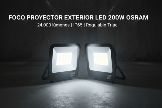 Focus projector exterior led 200w Osram