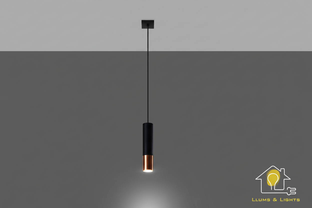 Banner LLUMS&LIGHTS - Lámpara Colgante Tubular