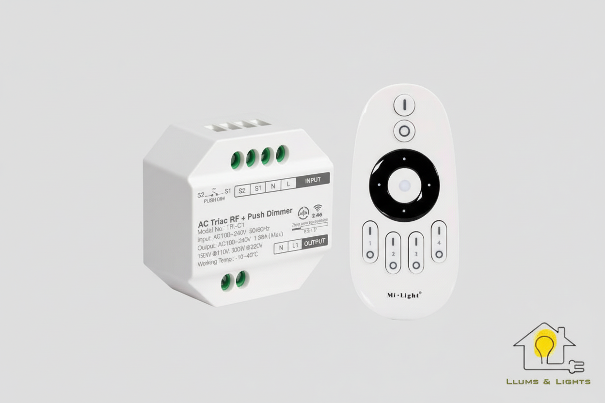 Banner LLUMS&LIGHTS - Regulador LED 220V