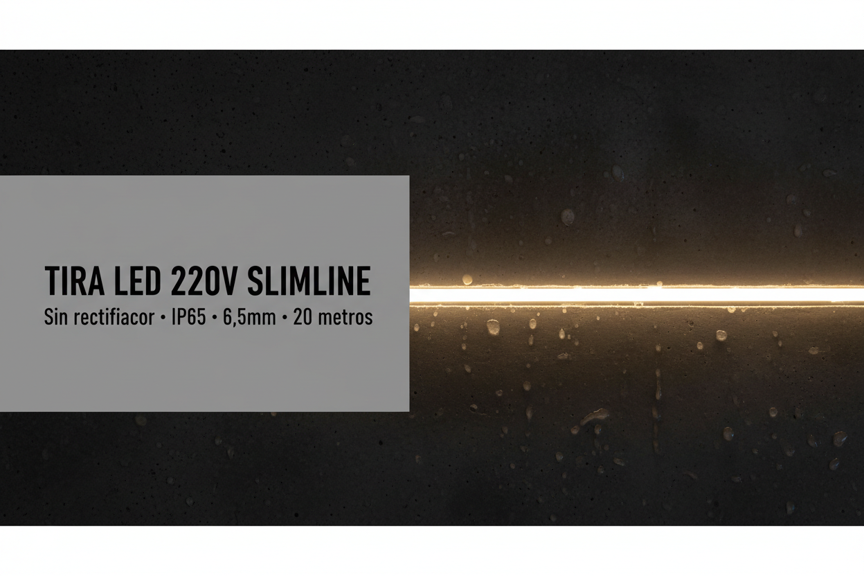 Banner Tira LED 220V Slimline